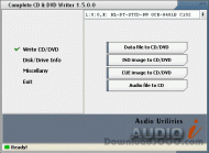 Complete CD & DVD Writer screenshot